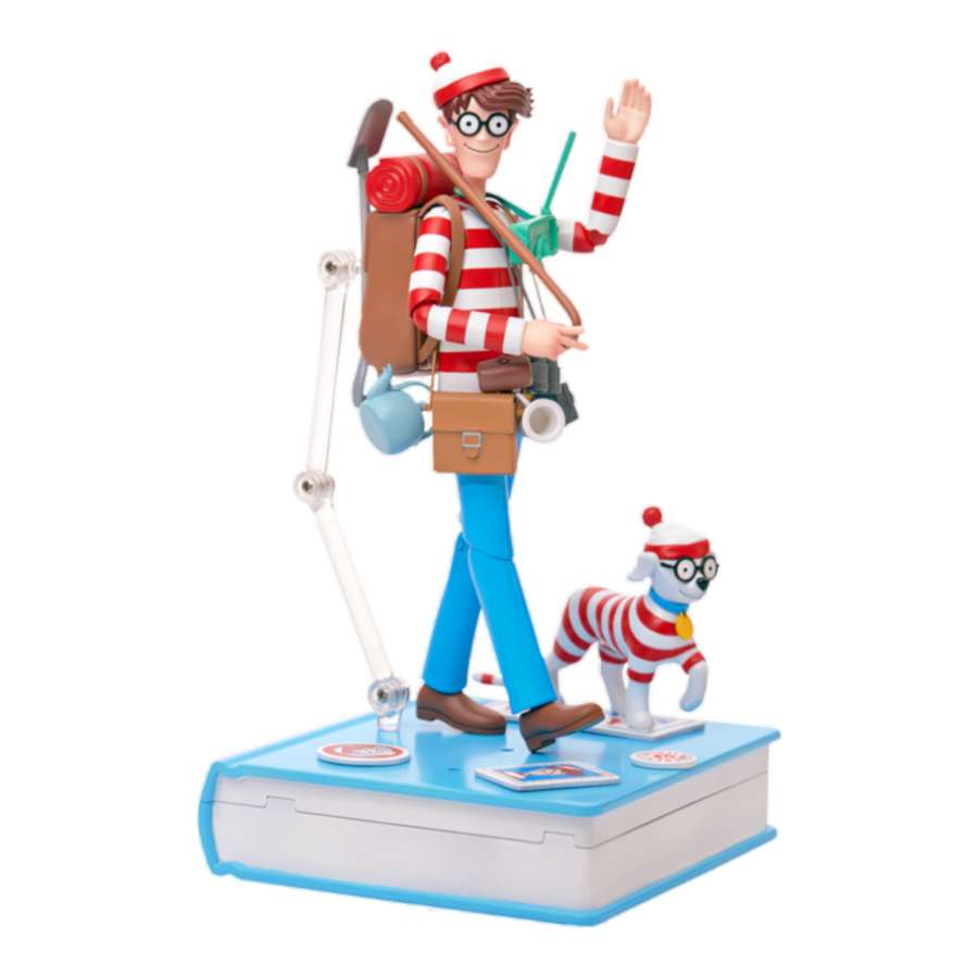 Where's Wally? - Wally Deluxe 1:12 Scale 6" Action Figure