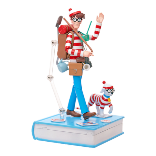 Where's Wally? - Wally Deluxe 1:12 Scale 6" Action Figure