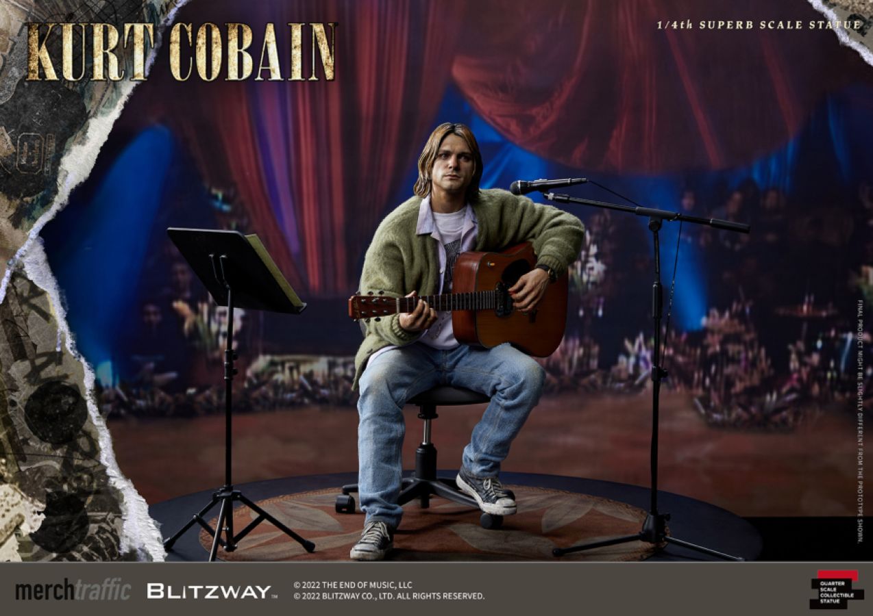 Kurt Cobain - Kurt Cobain 1:4 Scale Statue
