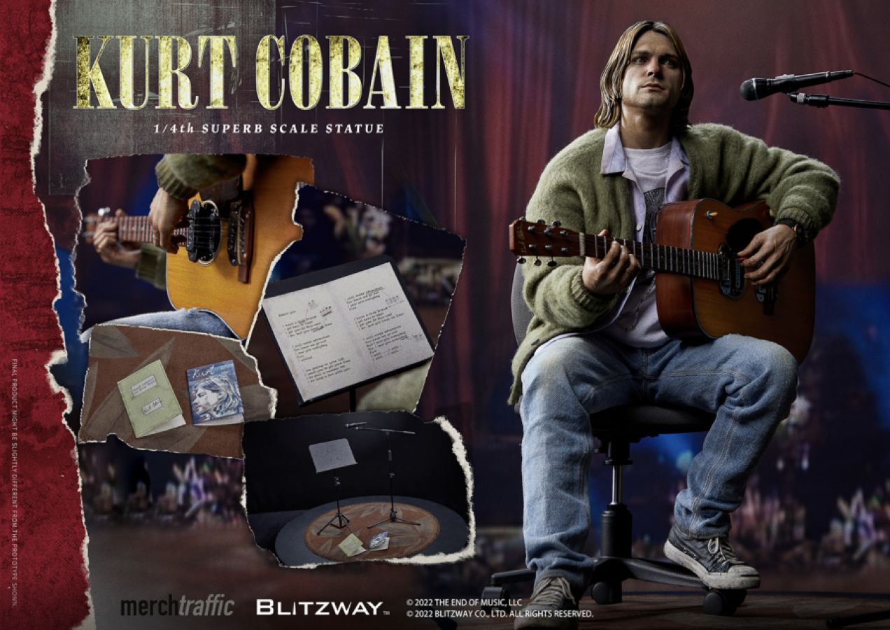 Kurt Cobain - Kurt Cobain 1:4 Scale Statue