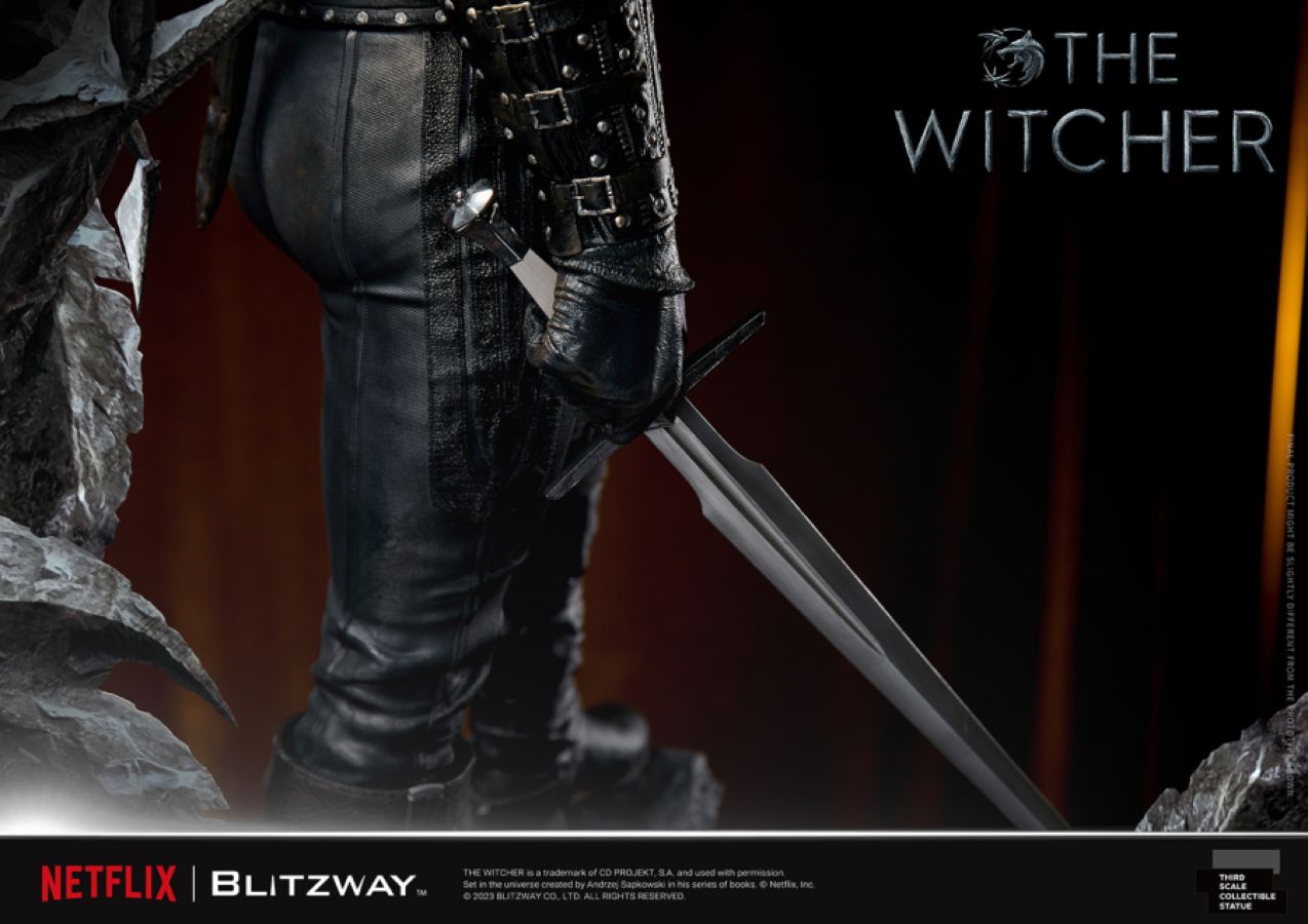 The Witcher (TV) - Geralt of Rivia 1:3 Scale Statue