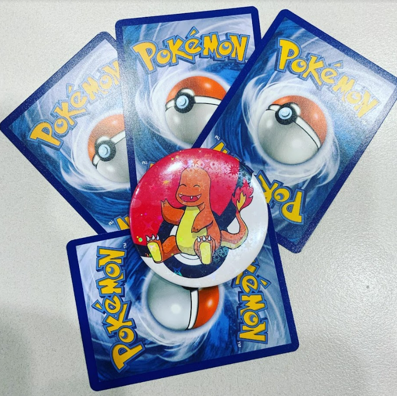 Pokémon - Assorted Holographic Badges - Cynthia D'Amico Art Badges
