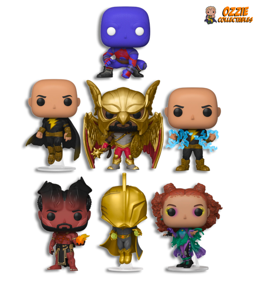 Black Adam (2022) Bundle - 7 POP! Vinyls