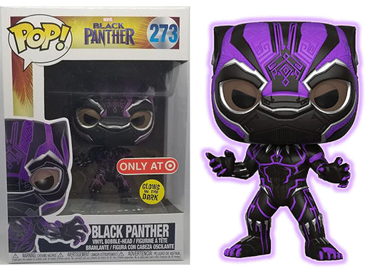 Black Panther - Black Panther (Purple Glow) Pop! Vinyl #273