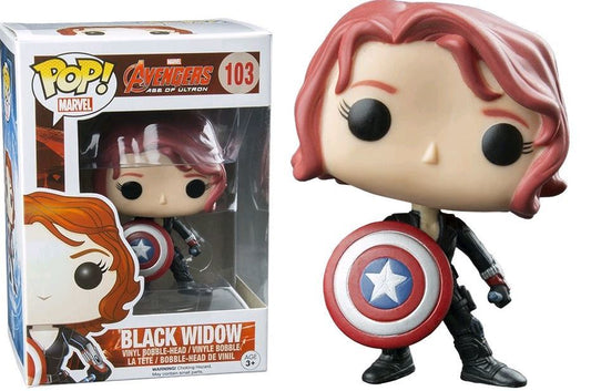 Avengers Age Of Ultron - Black Widow (w/ Shield) Pop! Vinyl #103