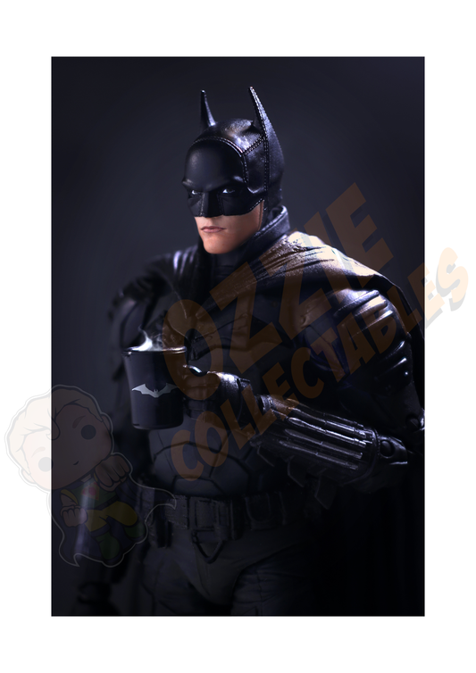 Batman - Bruce's Long Black - Janan Lee Art Print Poster