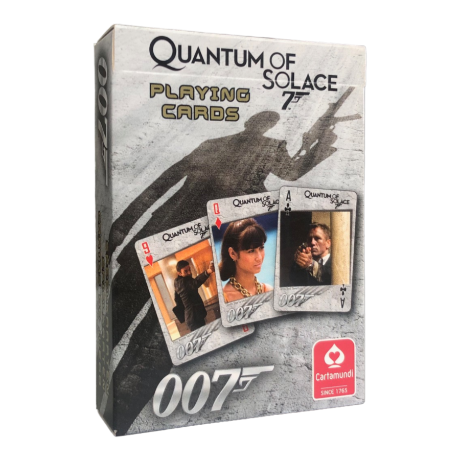James Bond - Quantum Of Solace Movie Deck Playing Cards (Tuckbox)