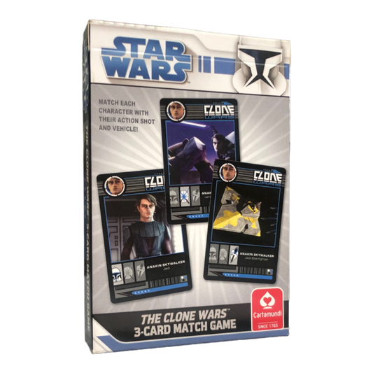 Star Wars: The Clone Wars - 3 Card Match (Tuckbox)