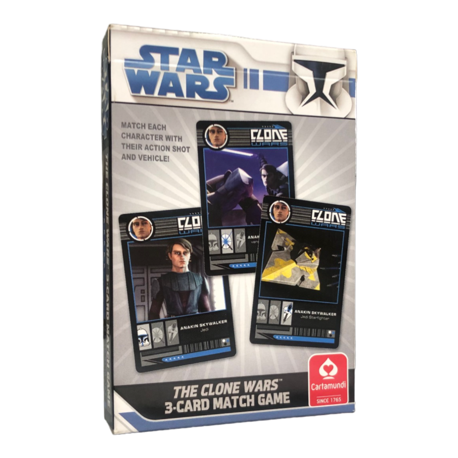 Star Wars: The Clone Wars - 3 Card Match (Tuckbox)