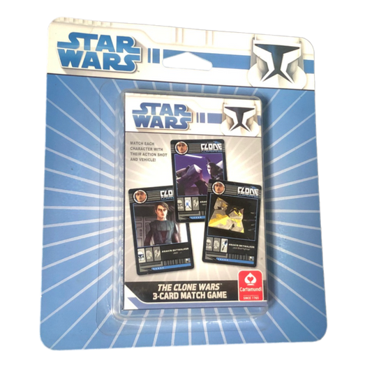 Star Wars: The Clone Wars - 3 Card Match (Blister)