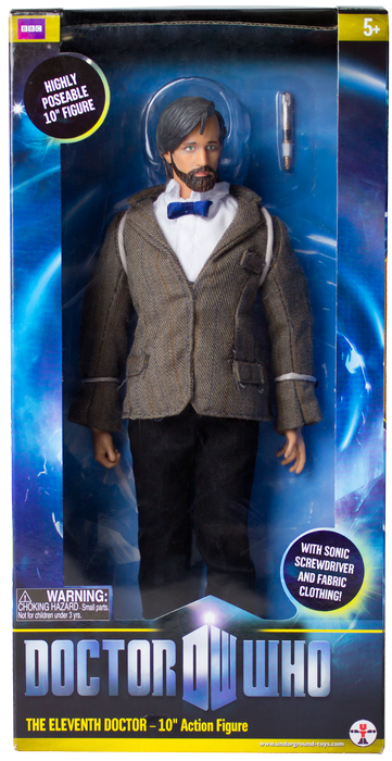 Doctor Who - Eleventh Doctor 10" Figure (With Beard) Action Figure - Ozzie Collectables