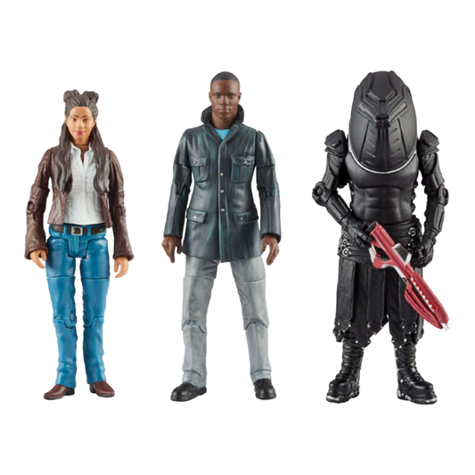 Doctor Who - Friends & Foe of the Thirteenth Doctor Action Figures Set 3-pack