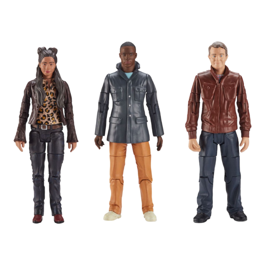 Doctor Who - Thirteenth Doctor Companions Action Figure 3-pack
