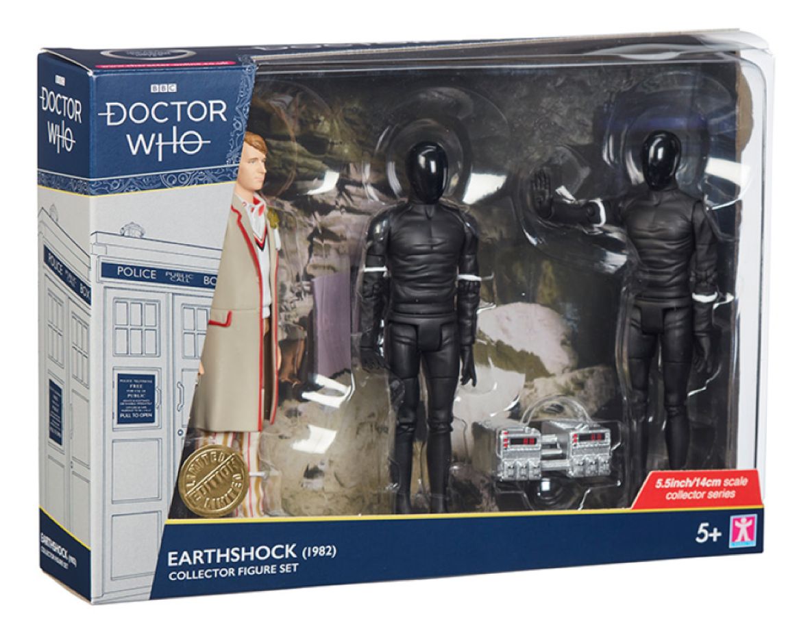 Doctor Who - Earthshock Action Figure Set