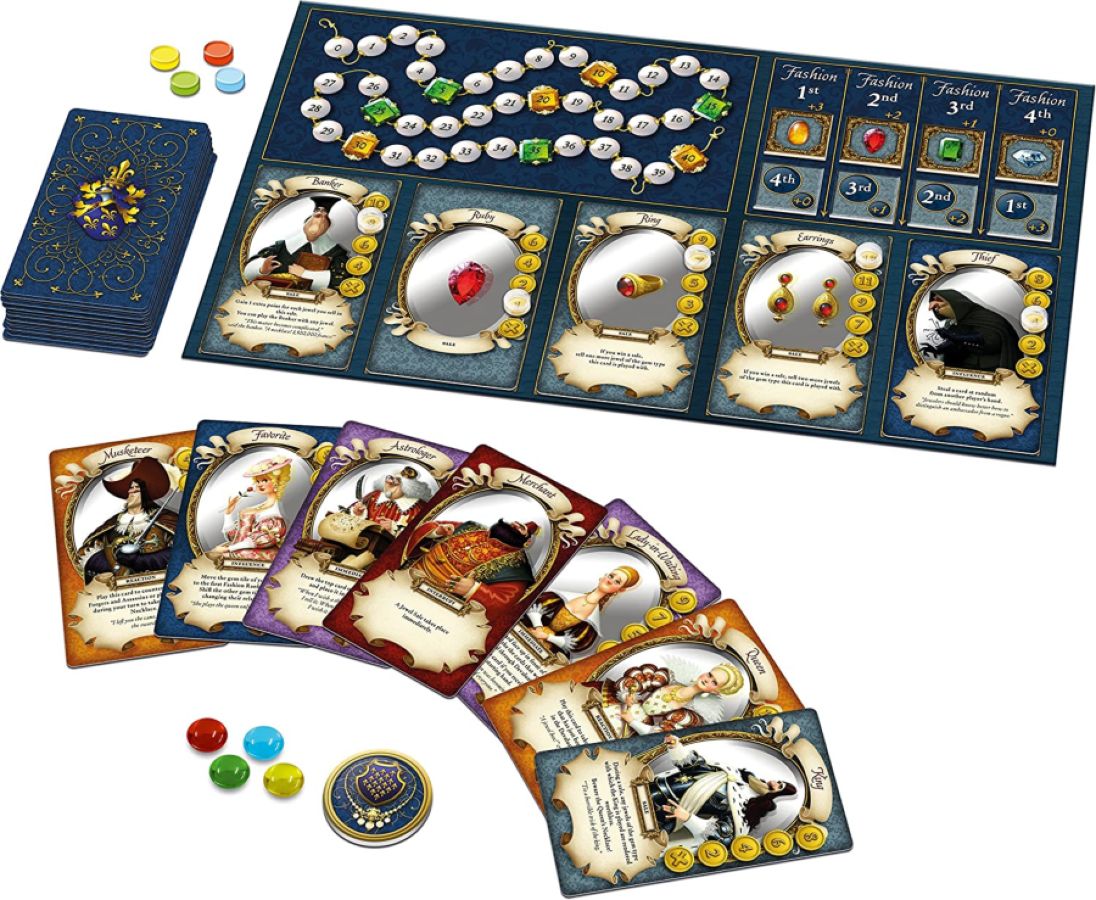 Queen's Necklace - Boxed Card Game