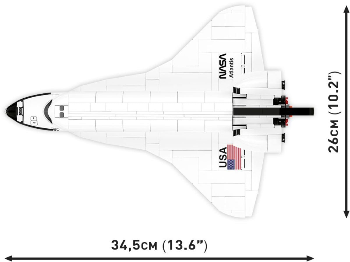 COBI - Space Shuttle Atlantis Model (685 pieces)