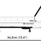 Cobi - Space Shuttle Atlantis Model (685 pieces)