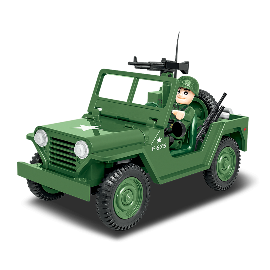 Vietnam War - M151 A1 Mutt (75 pieces)