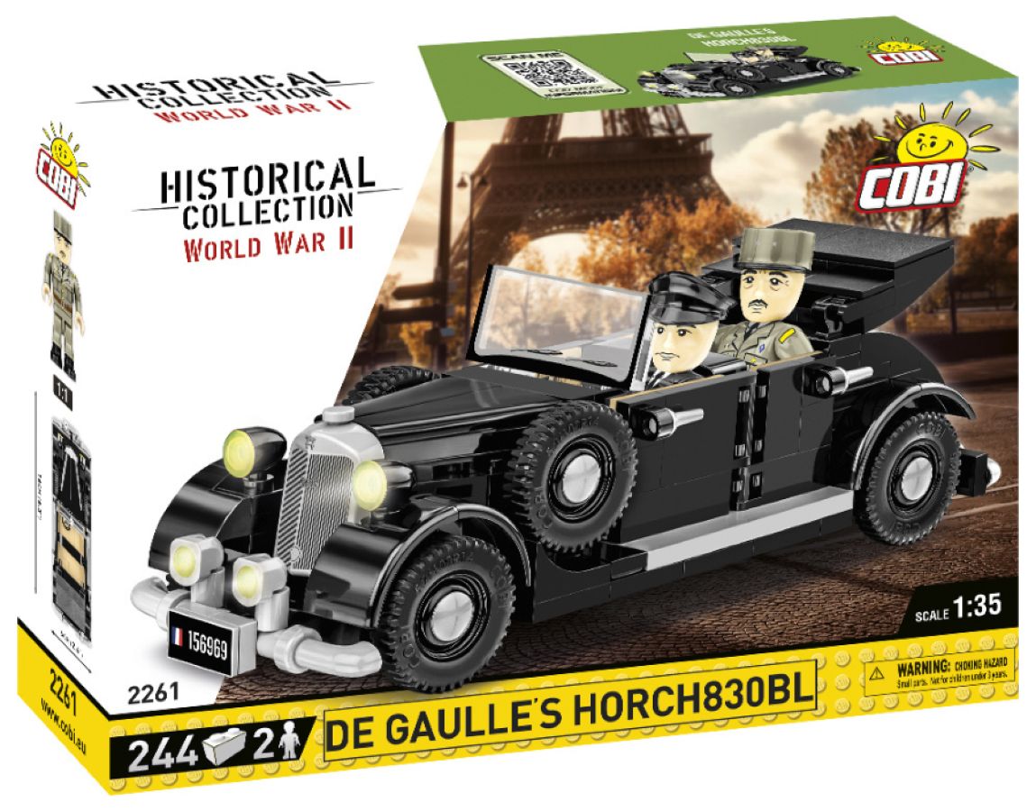 World War II - CDG's 1936 Horch 830 (248 pieces)