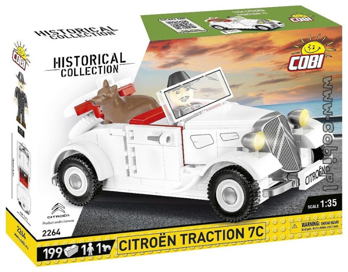 World War II - 1934 Citreon Traction 7C (215 pieces)