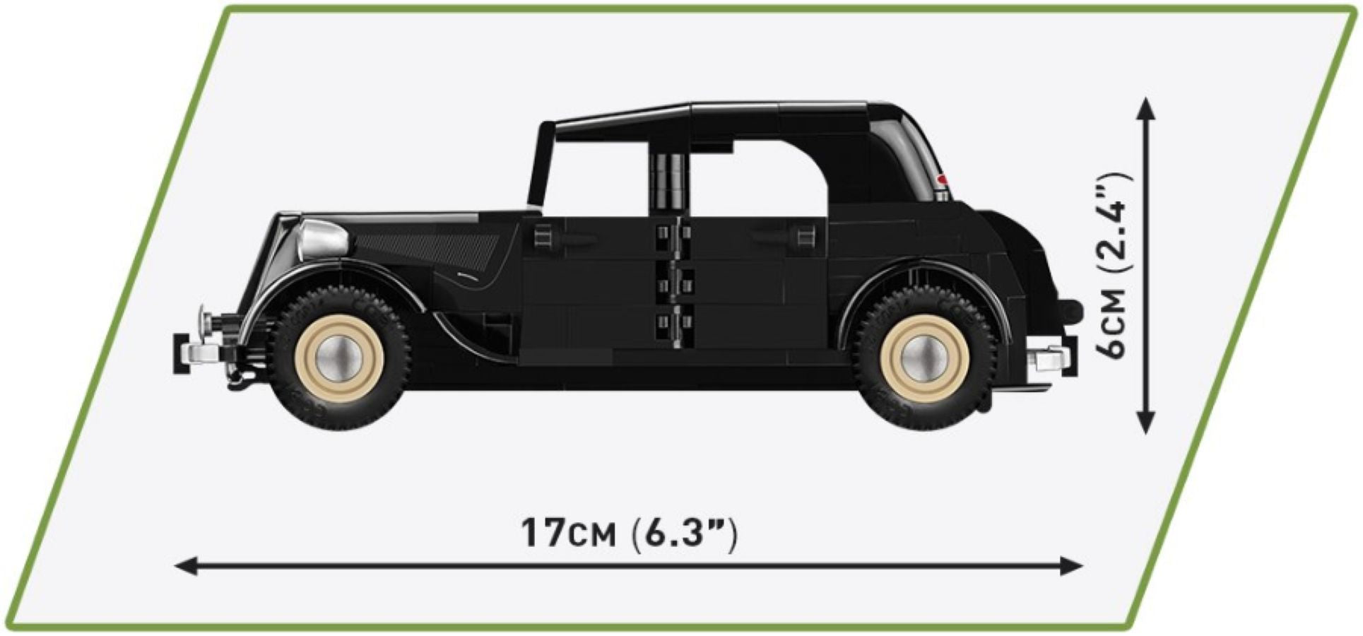World War II - Citroen 15CV Six D (262 pieces)