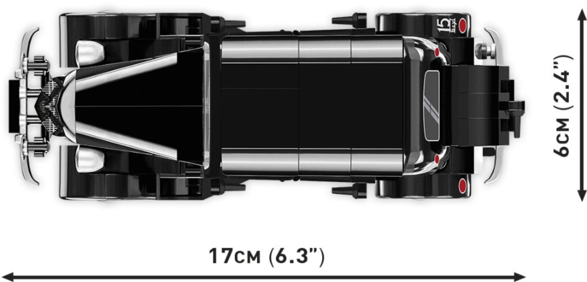 World War II - Citroen 15CV Six D (262 pieces)