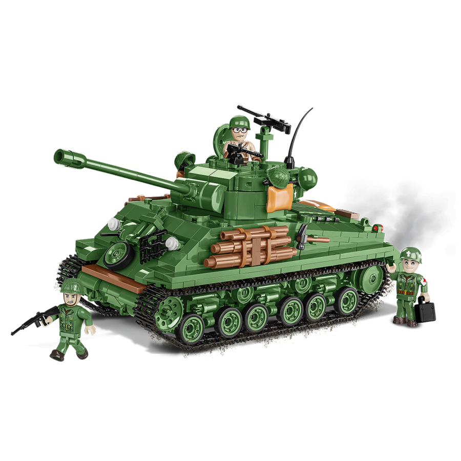 World War II - M4A3 Sherman Easy Eight (725 pieces)