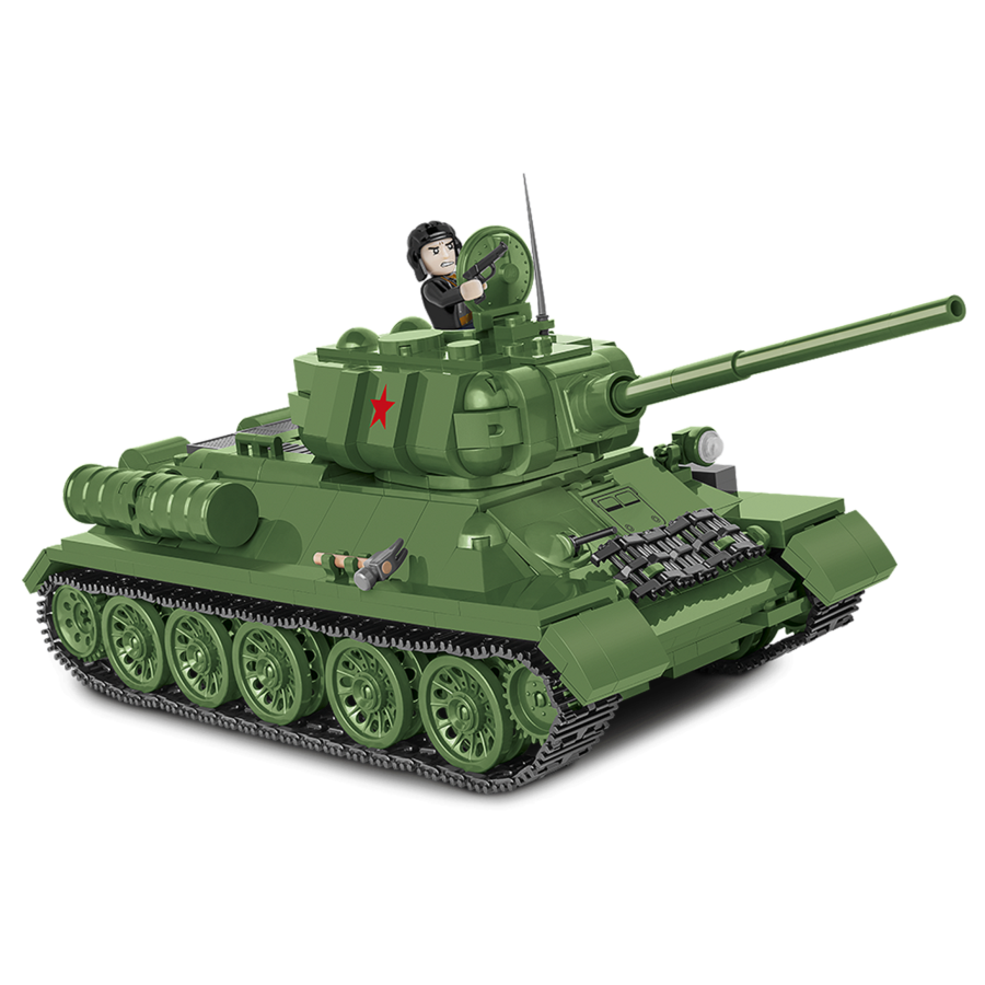 World War II - T-34-85 Tank 668 pieces