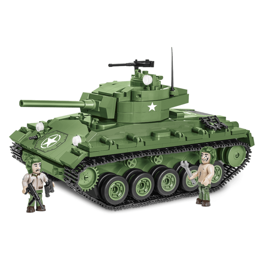 World War II - M24 Chaffee Tank 588 pieces