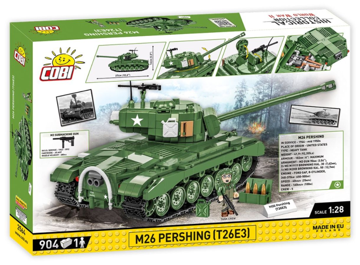 WW2 - M26 Pershing T26E3 904 pcs