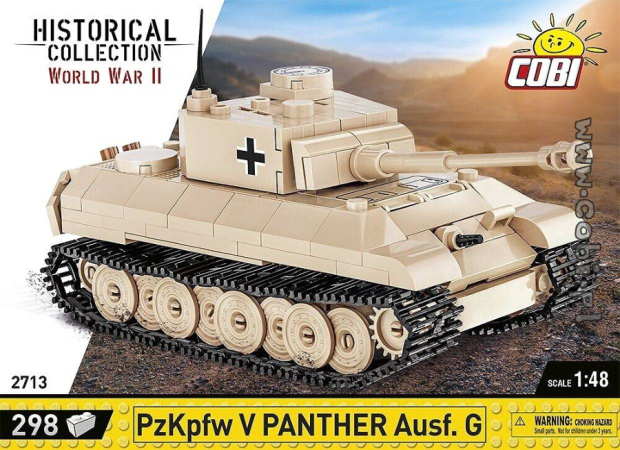 WW2 - Panzer v Panther Ausf.G 298 pcs