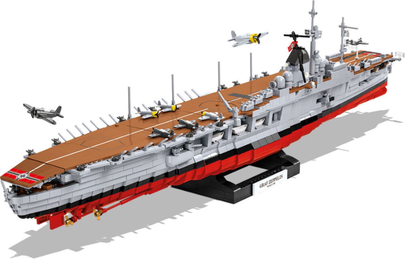 WW2 - Aircraft Carrier Graf Zeppelin 3136 pcs