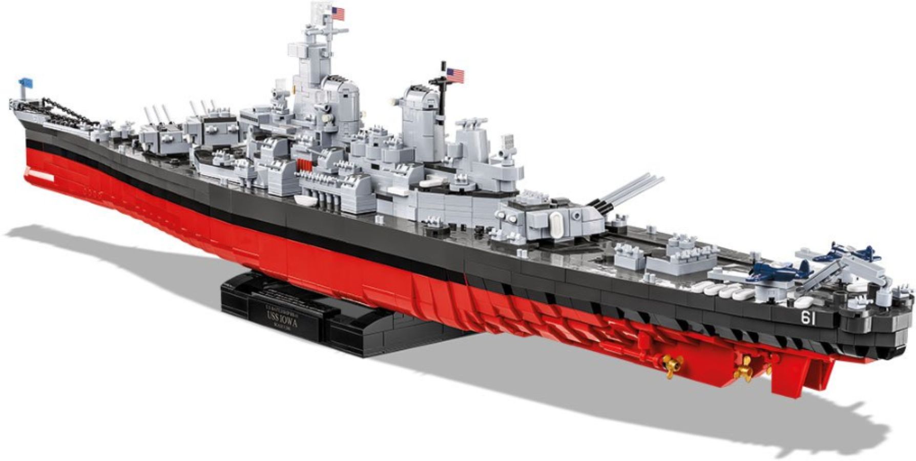 WW2 - Iowa-Class Battleship 2665 pcs