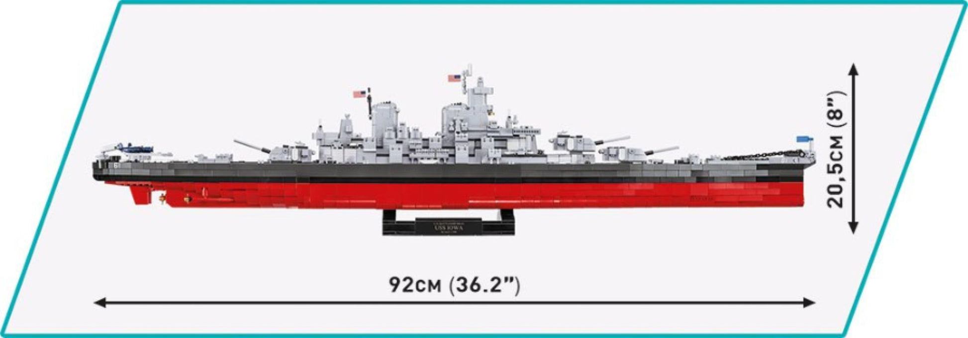 WW2 - Iowa-Class Battleship 2665 pcs