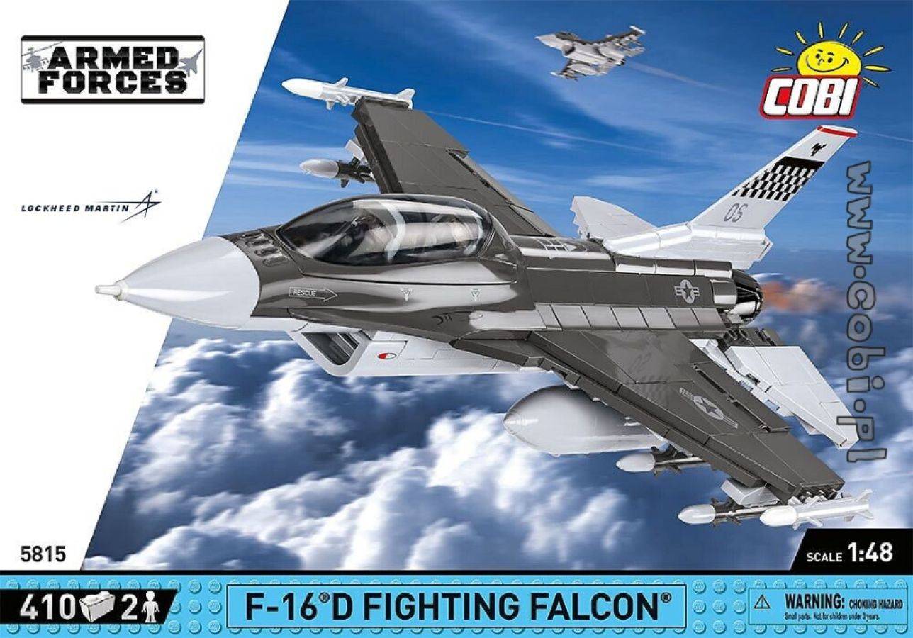 Armed Forces - F-16D Fighting Falcon 410 pcs