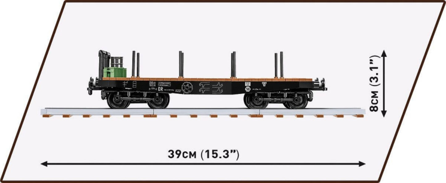 Trains - Schwerer Plattwormwagen Type Ssys 1:35 Scale [424 Pcs]