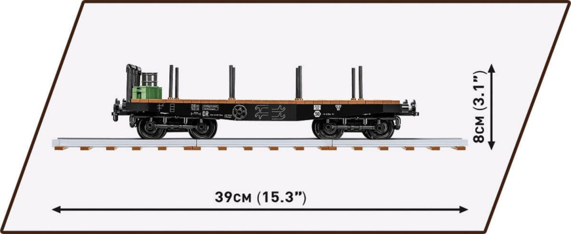 Trains - Schwerer Plattwormwagen Type Ssys 1:35 Scale [424 Pcs]