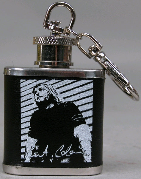 Kurt Cobain - Flask Keychain - Ozzie Collectables