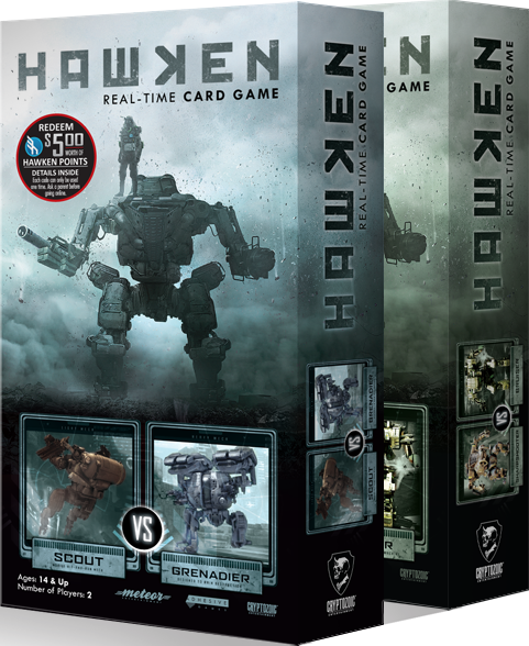 Hawken - Real Time Card Game Assortment - Ozzie Collectables