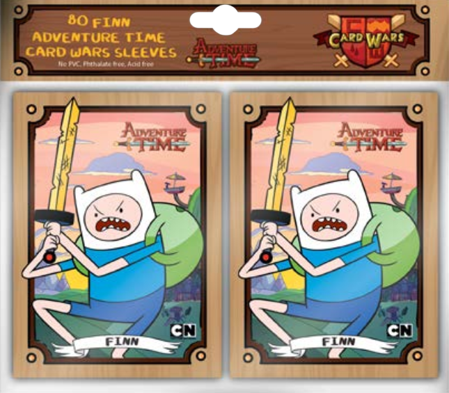 Adventure Time - Card Wars Finn Card Sleeves - Ozzie Collectables