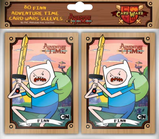 card wars card sleeves Adventure Time Card Wars Sleeves: Finn (80)