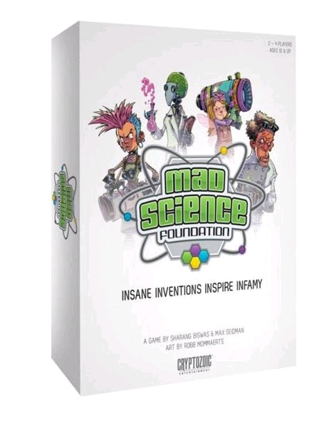 Mad Science Foundation - Board Game - Ozzie Collectables