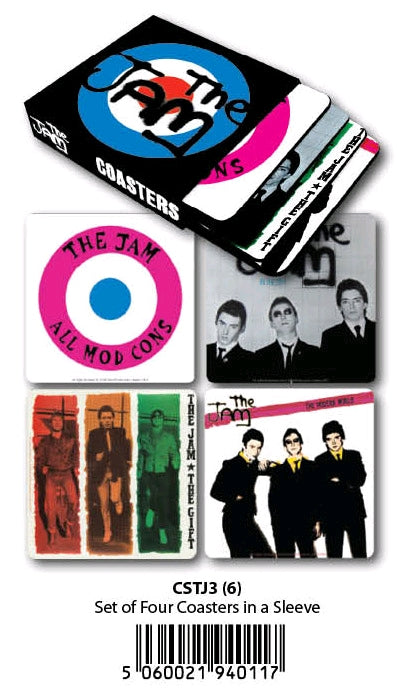The Jam - Coasters Set of 4 In Sleeve - Ozzie Collectables