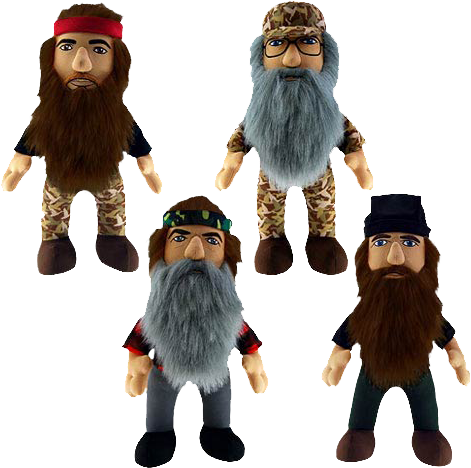 Duck Dynasty - 8" Plush with Sound Assortment - Ozzie Collectables