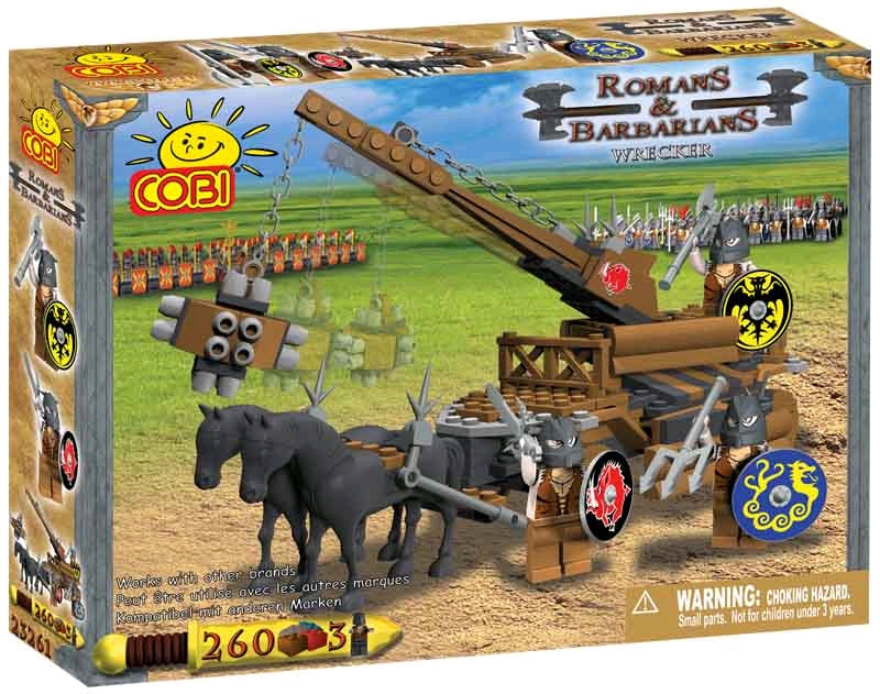 Romans & Barbarians - 260 Piece Wrecker Construction Set - Ozzie Collectables