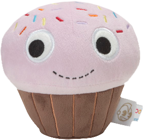 Yummy - Cupcake Pink 4.5" Plush - Ozzie Collectables