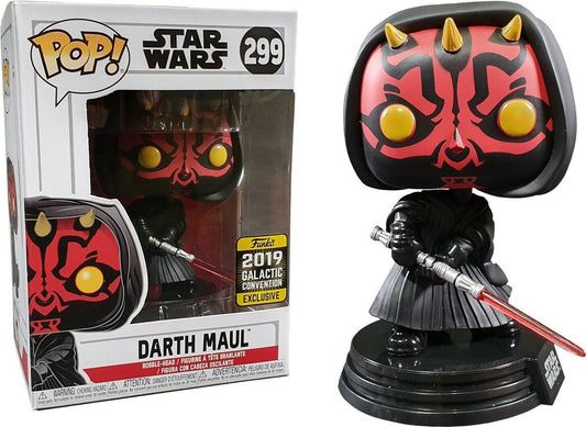 Star Wars - Darth Maul  2019 Galactic Convention US Exclusive Pop! Vinyl #299