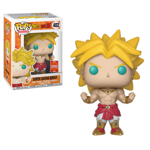 Super Saiyan Broly - Dragon Ball Z Animation POP! Vinyl 2018 San Diego Summer Convention Exclusive #402 - Ozzie Collectables