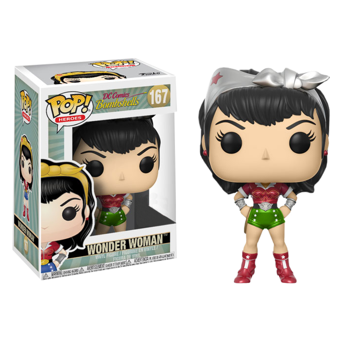 DC Comics Bombshells - Wonder Woman Holiday US Exclusive Pop! Vinyl