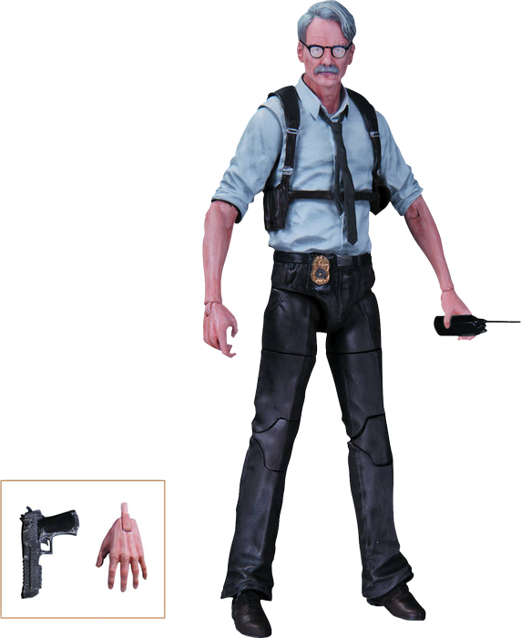 Batman: Arkham Knight - Commissioner Gordon Action Figure - Ozzie Collectables